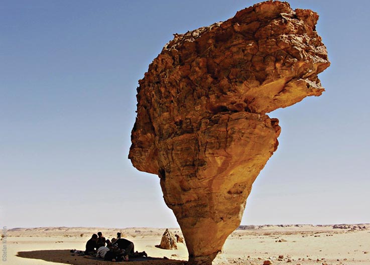 Das Ennedi Massiv, bizarre Felsformationen, Explore Chad
