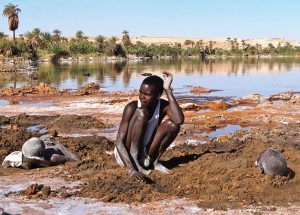 Die Seen von Ounianga, Schlammpackungen, Explore Chad
