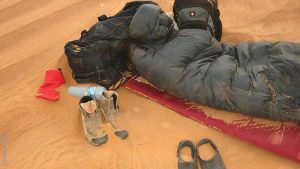 Expedition to Ounianga, a sleeping bag full of sand, Explore Chad